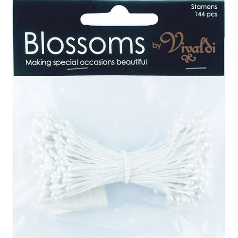 5.5cm Flower Stamens (available in 4 colours)
